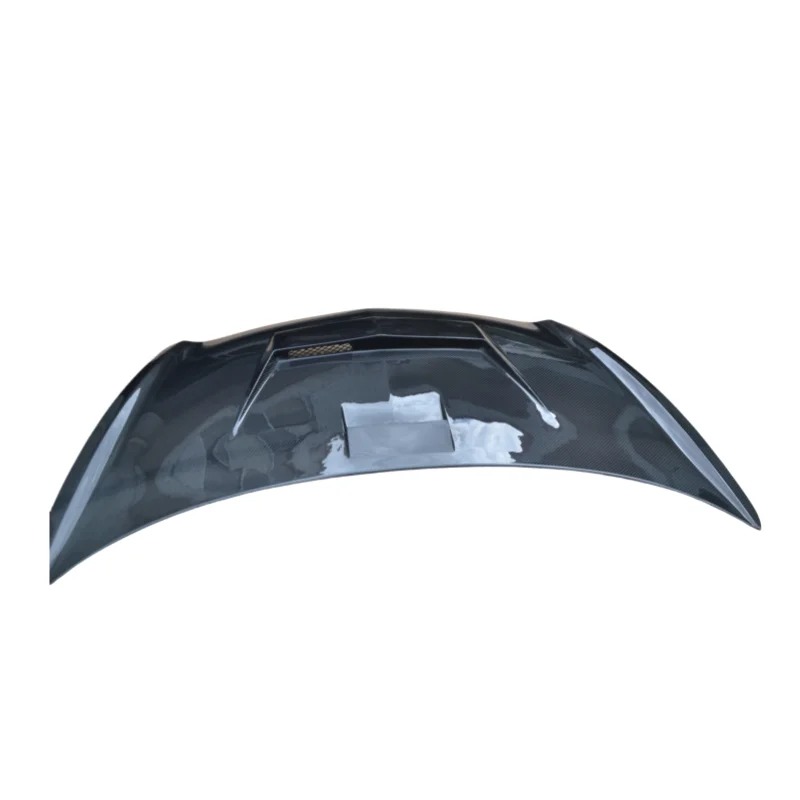 New Carbon Fiber Engine Hood for Jazz Fit 2004-2008 Auto Bonnet Cover